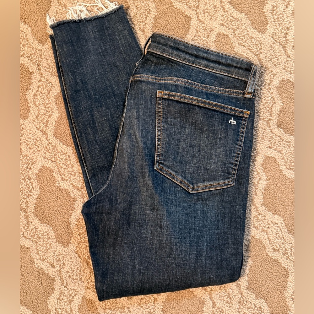 🎉BOGO rag & bone Dark Blue Ankle Jeans-Waist size 28